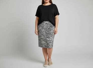 infinity sukienki: Infinity Woman, Spódnica damska, rozmiar 4XL — 6