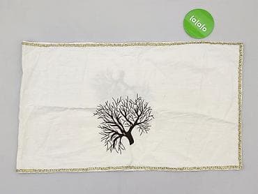 Towels: PL - Tablecloth 144 x 42, color - White, condition - Very good — 2