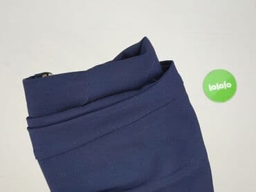 granatowe spodnie mohito: Mohito, Spodnie materiałowe damskie, M — 5