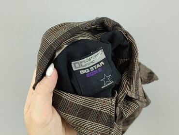 koszula brazowa w krate: Big Star, Koszulа dla mężczyzn, rozmiar S — 5