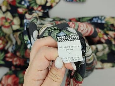 sukienka rozkloszowana dekolt łódka: Tak, Sukienka damska, rozmiar S — 5