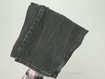 czarne spodnie z wysokim stanem reserved: Jeansy damskie, S — 5