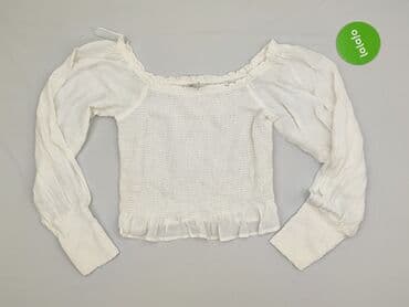 sweter piórkowy na drutach: Pieces, Bluzka damska, rozmiar L — 2