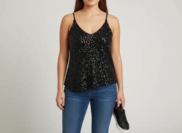 satynowy top pod marynarkę: Top damski, rozmiar 2XL — 6