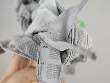 baggy grey jeans: Jeansy damskie, rozmiar S — 5