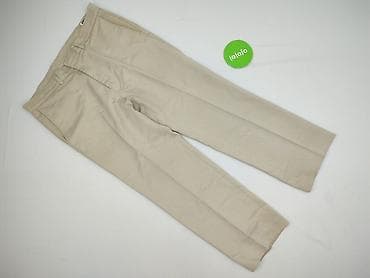 khaki: Farah, Spodnie materiałowe damskie, rozmiar XL — 2