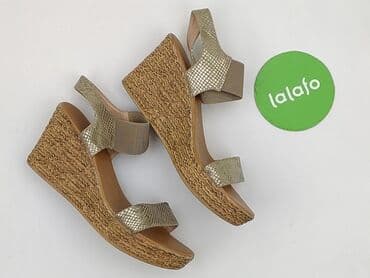 steve madden klapki z futerkiem: Jennyfer, Sandały damskie, rozmiar 39 — 3