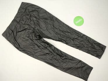 legginsy antycellulitowe masujące i wyszczuplające: Leggings Eco-leather for women, size S — 4