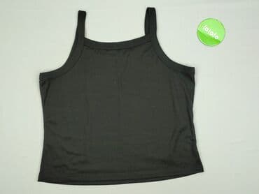 czarne bluzki wiązane pod szyją: Top damski, rozmiar XL — 3