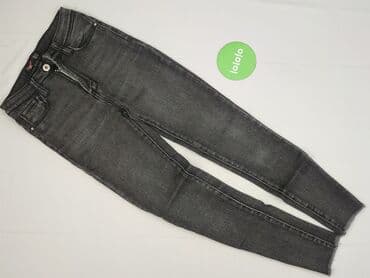 srebrne buty deichmann: Daysie, Jeansy damskie, XS — 2