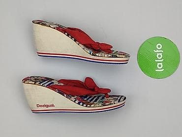 ccc klapki korkowe: Desigual, Japonki damskie, rozmiar 34 — 2