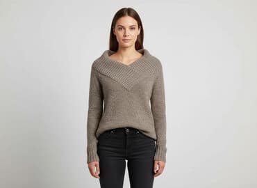 sweter odkryte ramiona: Sweter damski, rozmiar One size — 1