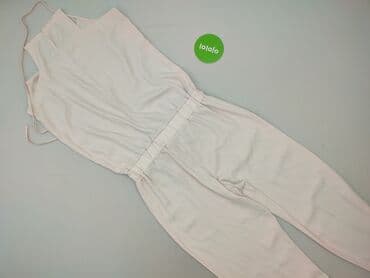 bialy kombinezon na jedno ramie: Kombinezon damski, rozmiar S — 3