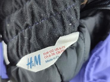 Świat dziecka: Spodnie narciarskie, H&M, 7 lat, 122, stan - Bardzo dobry — 4