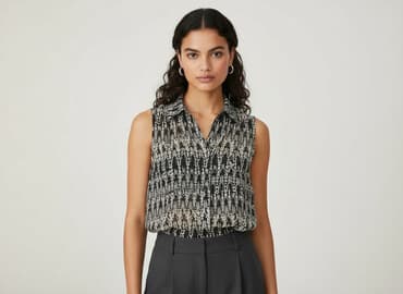 kamizelka damska krótka h m: H&M, Bluzka damska, rozmiar XS — 7