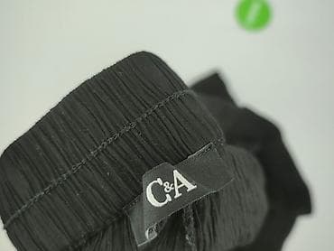 spodnie dril: Czarne damskie spodnie C&A - Rozmiar: EU 48 (FR 50) - Fason — 4