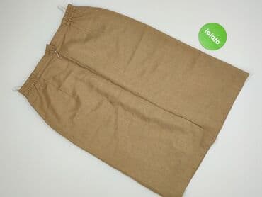 spódnice z eko skóry beżowa: Women`s skirt, size L (EU 40) — 3