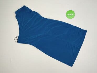 sukienki asymetryczna wieczorowa chabrowa: Sukienka damska, rozmiar S — 3