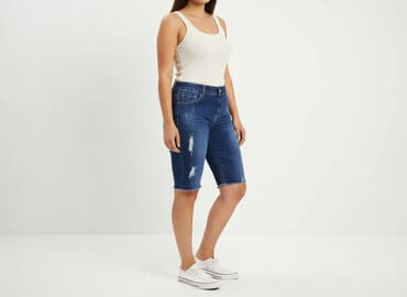 goodies jeans woskowane: Goodies, Szorty damskie, rozmiar XL — 6