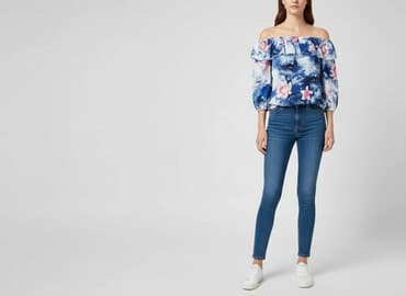 bluzki w stylu hiszpańskim: Bluzka damska, rozmiar S — 5