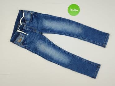 kamizelka romby: Spodnie jeansowe, 7 lat, 116/122, stan - Bardzo dobry — 2