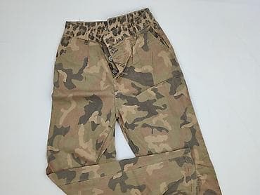 Material trousers for women, size S