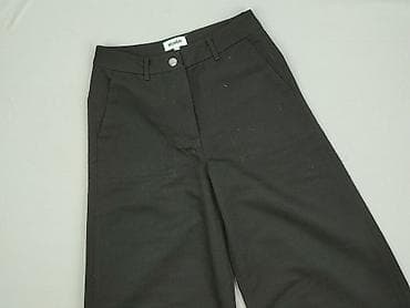 dobermans aggressive spodnie: Weekday, Spodnie materiałowe damskie, rozmiar S — 1