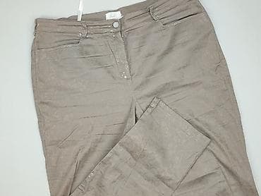 Spodnie materiałowe damskie, rozmiar 2XL