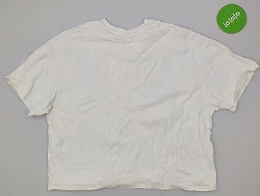bluzki czarne basic: Bershka, T-shirt damski, rozmiar L — 5