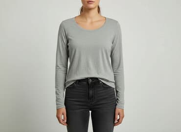 koszulki z długim rękawem damskie la mania: Janina, T-shirt damski, rozmiar XL — 1