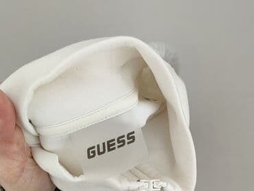 bluzy artystyczne: Guess, Bluza z kapturem damska, rozmiar M — 4