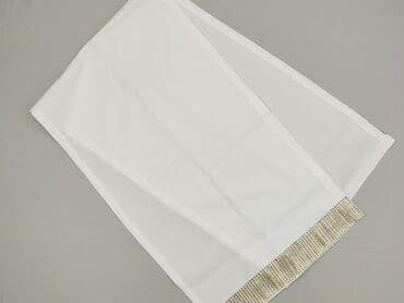 obrus 100x100: Obrus 140 x 40, kolor - Biały, stan - Idealny — 1