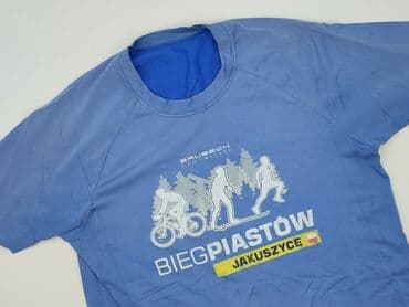 BRUBECK, T-shirt sportowy dla mężczyzn, rozmiar XL