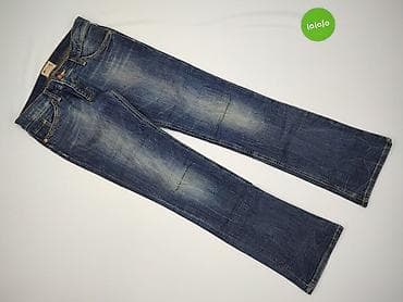 biale trampki mustang: Jeansy damskie, rozmiar M — 2