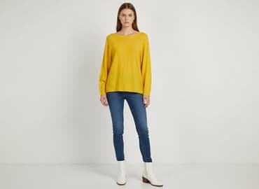 żółte bluzki reserved: Reserved, Sweter damski, rozmiar L — 1