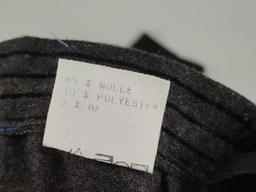 sukienka w paski h: Material trousers for women, size 2XL (EU 44) — 5