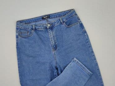 jeans mom slim fit stradivarius: Missguided, Jeansy damskie, XL — 6