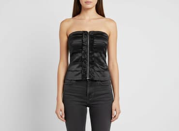 bluzki dla kobiet z dużym biustem: Amisu, T-shirt damski, rozmiar M — 8