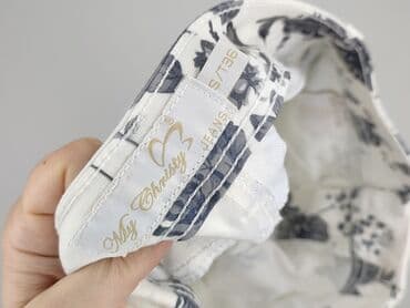 patchworkowe jeansy: Jeansy damskie, S — 5