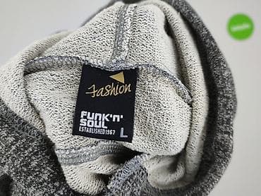 czarna bluza z kapturem pull: Bluza z kapturem damska, rozmiar L — 4