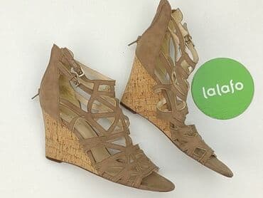 klapki koturny venezia: Sandały damskie, rozmiar 38.5 — 2