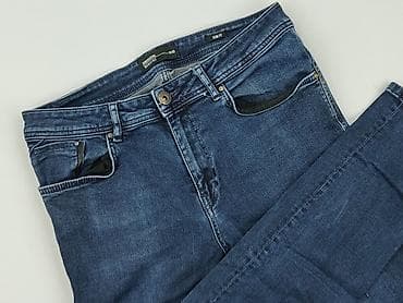 basic koszulka biala: Denim Collection, Jeansy dla mężczyzn, rozmiar M — 1