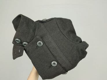 kurtka zimowa liu jo: Męski płaszcz/trencz dwurzędowy - Kolor: ciemnoszary (grafit) - — 6