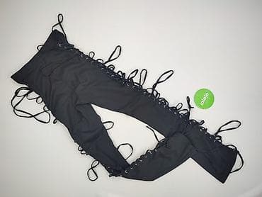 moda lat 80 w polsce: PrettyLittleThing, Spodnie materiałowe damskie, rozmiar S — 3