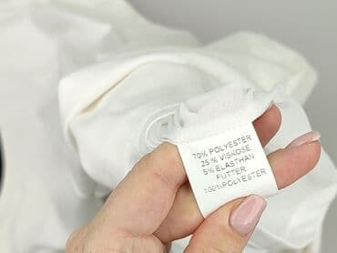 sukienka biała z czarnymi wstawkami: Sukienka damska, rozmiar M — 5