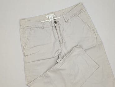 damskie spodnie chinosy: H&M, Spodnie materiałowe damskie, rozmiar XL — 1