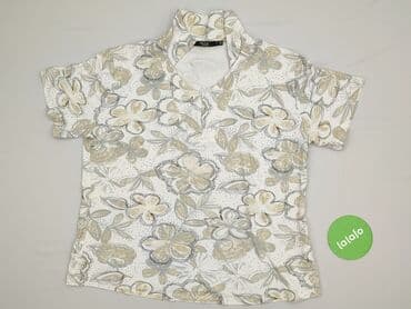 oversized t shirty basic: Women's blouse, size 3XL (EU 46) — 2