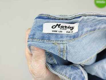 spodnie jeansowe z rozszerzanymi nogawkami: Jeansy damskie, M — 4