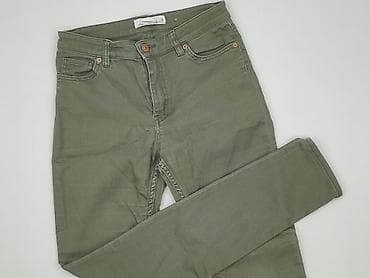 hm t shirty basic: H&M L.O.G.G., Spodnie materiałowe damskie, rozmiar M — 1