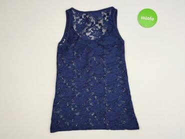 niebieska satynowa sukienka zara: Bluzka damska, rozmiar XS — 3